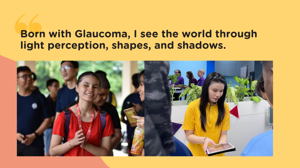 "I lost my sight completely by age 17 due to childhood glaucoma. Thanks to the training at GDS, I gained the independence to finish school and pursue my dream of becoming a special needs teacher. I’m grateful to the O&M Specialists for giving me the confidence and skills to adapt and thrive after losing my vision."